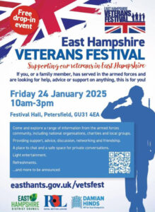 Veterans Festival 20th January 2025